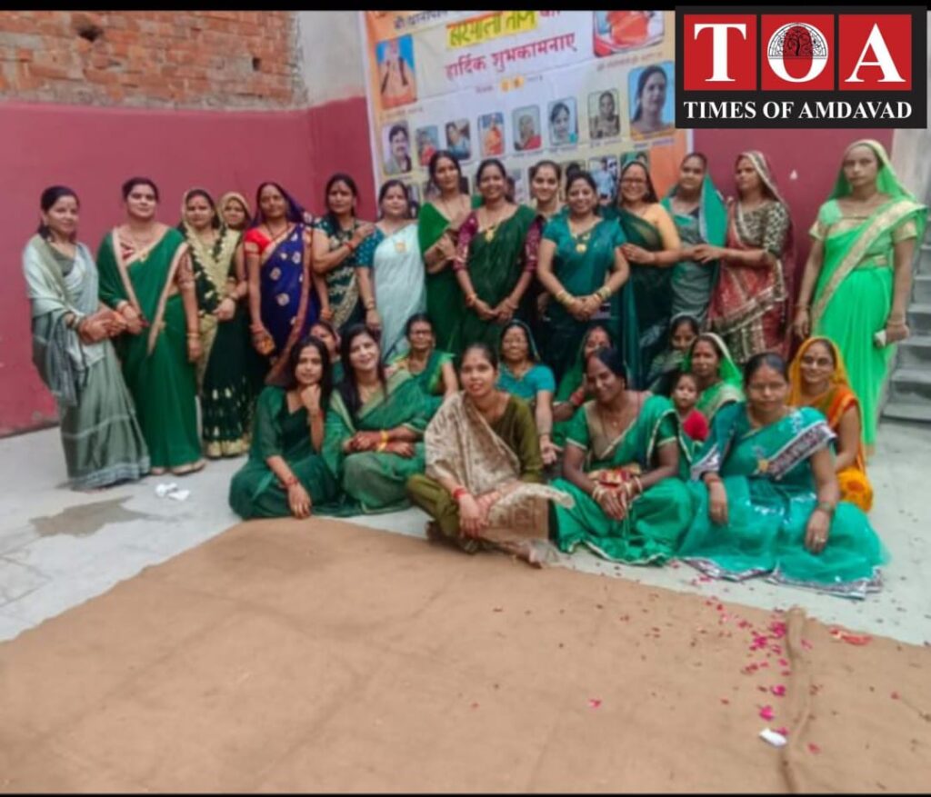 અમરાઈવાડીમાં ઉત્તર ભારતીય મહિલાઓ દ્વારા ત્રિજની ભવ્ય ઉજવણી! ભજન કીર્તન અને નૃત્ય નાટકો ભજવાયા, કલકત્તા દુષ્કર્મ ઘટનાને લઈ મહિલાઓમાં આક્રોશ અમરાઈવાડીમાં ઉત્તર ભારતીય મહિલાઓ દ્વારા ત્રિજની ભવ્ય ઉજવણી! ભજન કીર્તન અને નૃત્ય નાટકો ભજવાયા, કલકત્તા દુષ્કર્મ ઘટનાને લઈ મહિલાઓમાં આક્રોશ